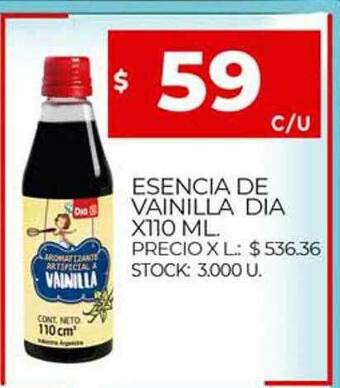 Supermercados DIA Esencia De Vainilla Dia oferta