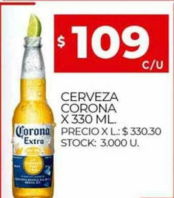 Supermercados DIA Cerveza Corona oferta