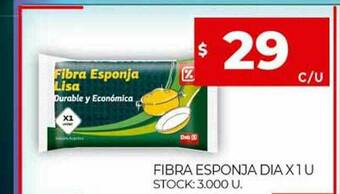 Supermercados DIA Fibra Esponja Dia oferta