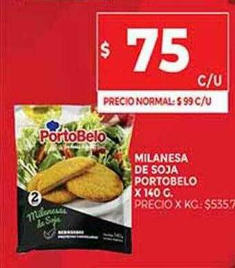 Supermercados DIA Milanesa De Soja Portobelo oferta