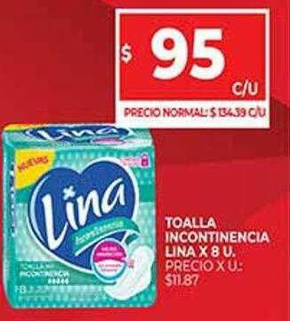Supermercados DIA Toalla Incontinencia Lina oferta