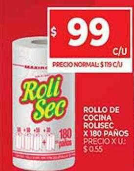 Supermercados DIA Rollo De Cocina Rolisec oferta