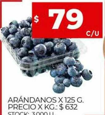 Supermercados DIA Arándanos oferta