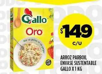 Supermercados Toledo Arroz Parboil Envanse Sustentable Gallo oferta