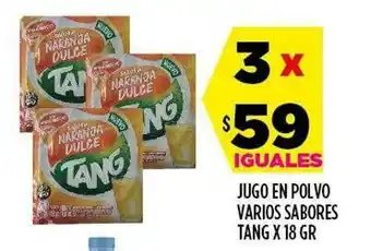 Supermercados Toledo Jugo De Polvo Varios Sabores Tang oferta