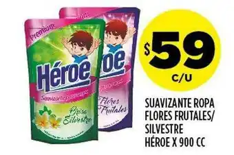 Supermercados Toledo Suavizante Ropa Flores Frutales Silvestre Héroe oferta