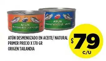 Supermercados Toledo Atún Desmenuzado En Aceite Natural Primer Precio Origen Tailandia oferta