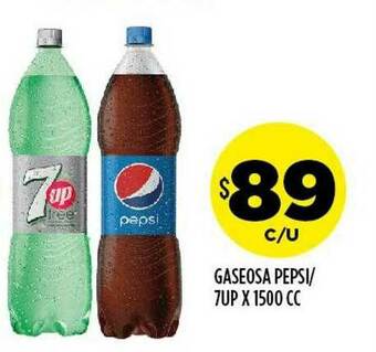 Supermercados Toledo Gaseosa Pepsi 7up oferta