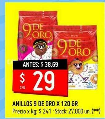Walmart Anillos 9 De Oro oferta