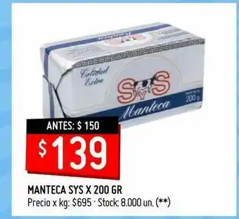 Walmart Manteca Sys oferta