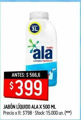 Walmart Jabón Líquido Ala oferta