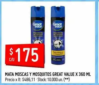 Walmart Mata Moscas Y Mosquitos Great Value oferta