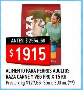 Walmart Alimento Para Perros Adultos Raza Carne Y Veg Pro oferta