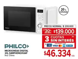 Carrefour Philco microondas digital oferta