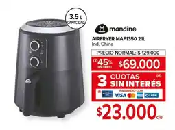 Carrefour Mandine airfryer oferta