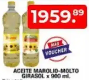 Maxiconsumo Aceite marolio-molto girasol oferta