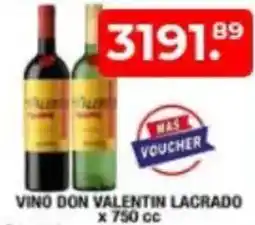 Maxiconsumo Vino don valentin lacrado oferta