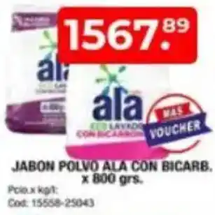 Maxiconsumo Ala jabon polvo con bicarb. oferta