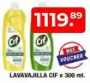 Maxiconsumo Cif lavavajilla oferta