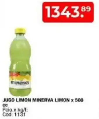 Maxiconsumo Jugo limon minerva limon oferta