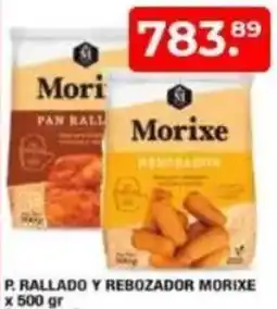 Maxiconsumo Morixe P. Rallado y rebozador oferta