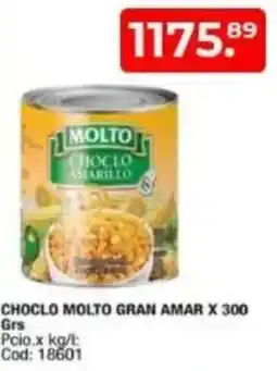 Maxiconsumo Molto choclo gran amar oferta