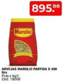 Maxiconsumo Marolio arvejas partida oferta