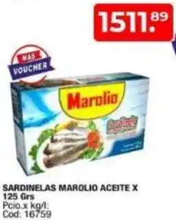 Maxiconsumo Marolio sardinelas aceite oferta