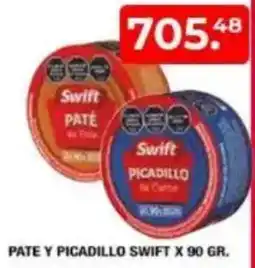 Maxiconsumo Swift pate y picadillo oferta