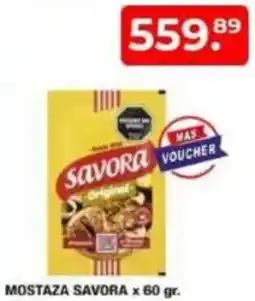 Maxiconsumo Savora mostaza oferta