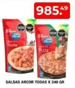 Maxiconsumo Arcor salsas todas oferta