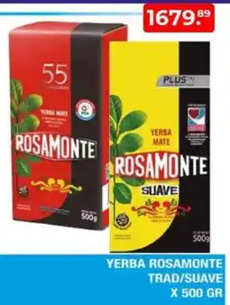 Maxiconsumo Yerba rosamonte trad/suave oferta