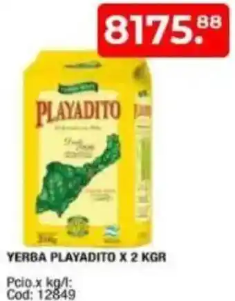 Maxiconsumo Playadito yerba oferta