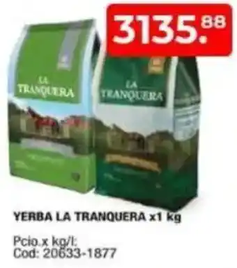 Maxiconsumo La tranquera yerba oferta