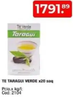 Maxiconsumo Te taragui verde oferta