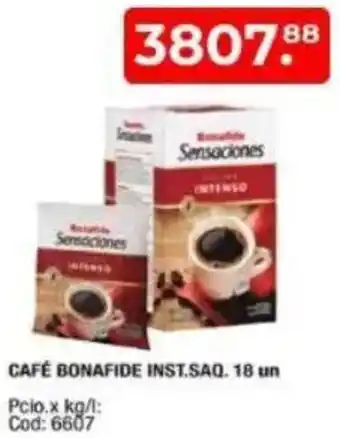 Maxiconsumo Café bonafide inst.saq. oferta