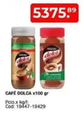 Maxiconsumo Café dolca oferta