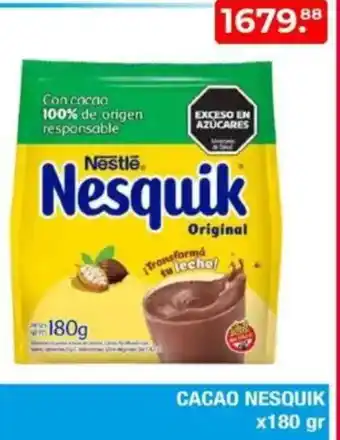 Maxiconsumo Nesquik cacao oferta