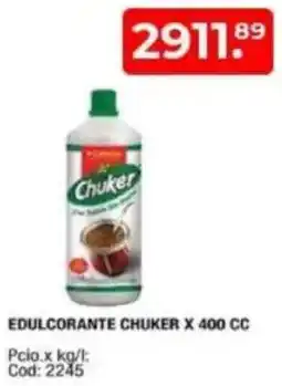 Maxiconsumo Edulcorante chuker oferta