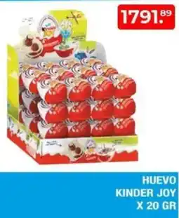 Maxiconsumo Huevo kinder joy oferta