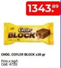 Maxiconsumo Cofler block choc. oferta