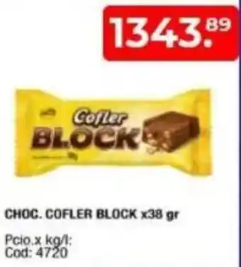 Maxiconsumo Cofler block choc. oferta