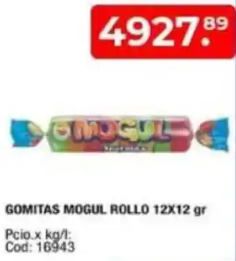 Maxiconsumo Mogul rollo gomitas oferta