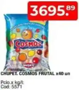 Maxiconsumo Cosmos chupet. frutal oferta