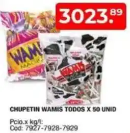 Maxiconsumo Chupetin wamis todos oferta