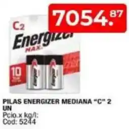 Maxiconsumo Pilas energizer mediana “c” oferta