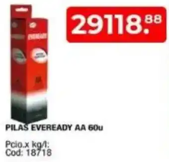 Maxiconsumo Pilas eveready  AA oferta