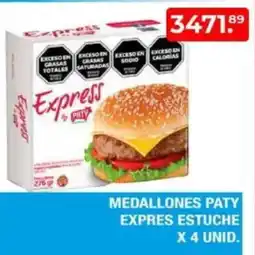 Maxiconsumo Medallones paty expres estuche oferta