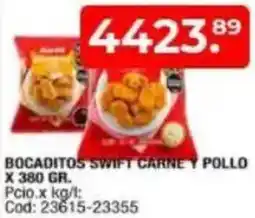 Maxiconsumo Bocaditos swift carne y pollo oferta