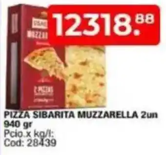 Maxiconsumo Pizza sibarita muzzarella oferta